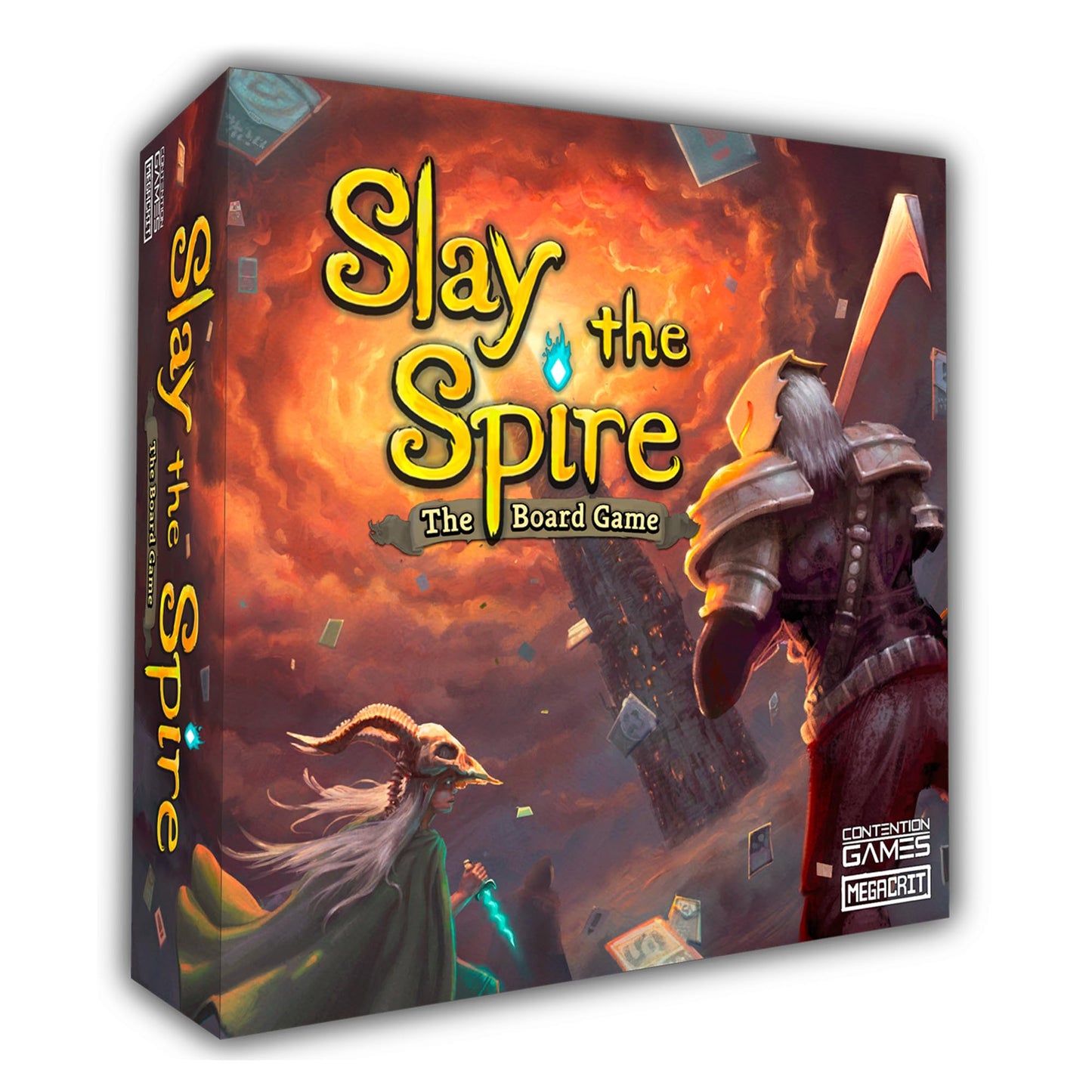 Slay The Spire: The Board Game – Cooperative Fantasy Deck-Building Adventure by Contention Games