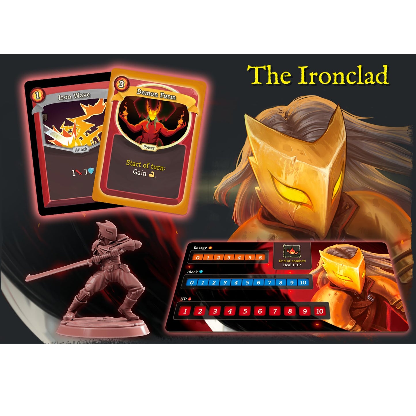 Slay The Spire: The Board Game – Cooperative Fantasy Deck-Building Adventure by Contention Games