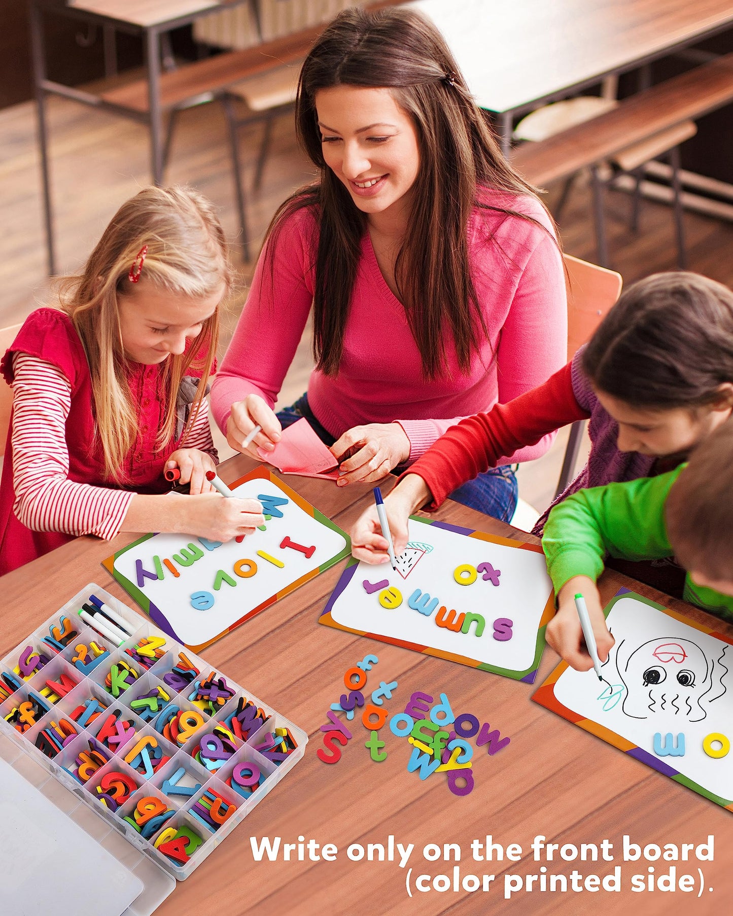 Coogam Magnetic Letters 234 Pcs – Foam Alphabet Set for Classroom & Home