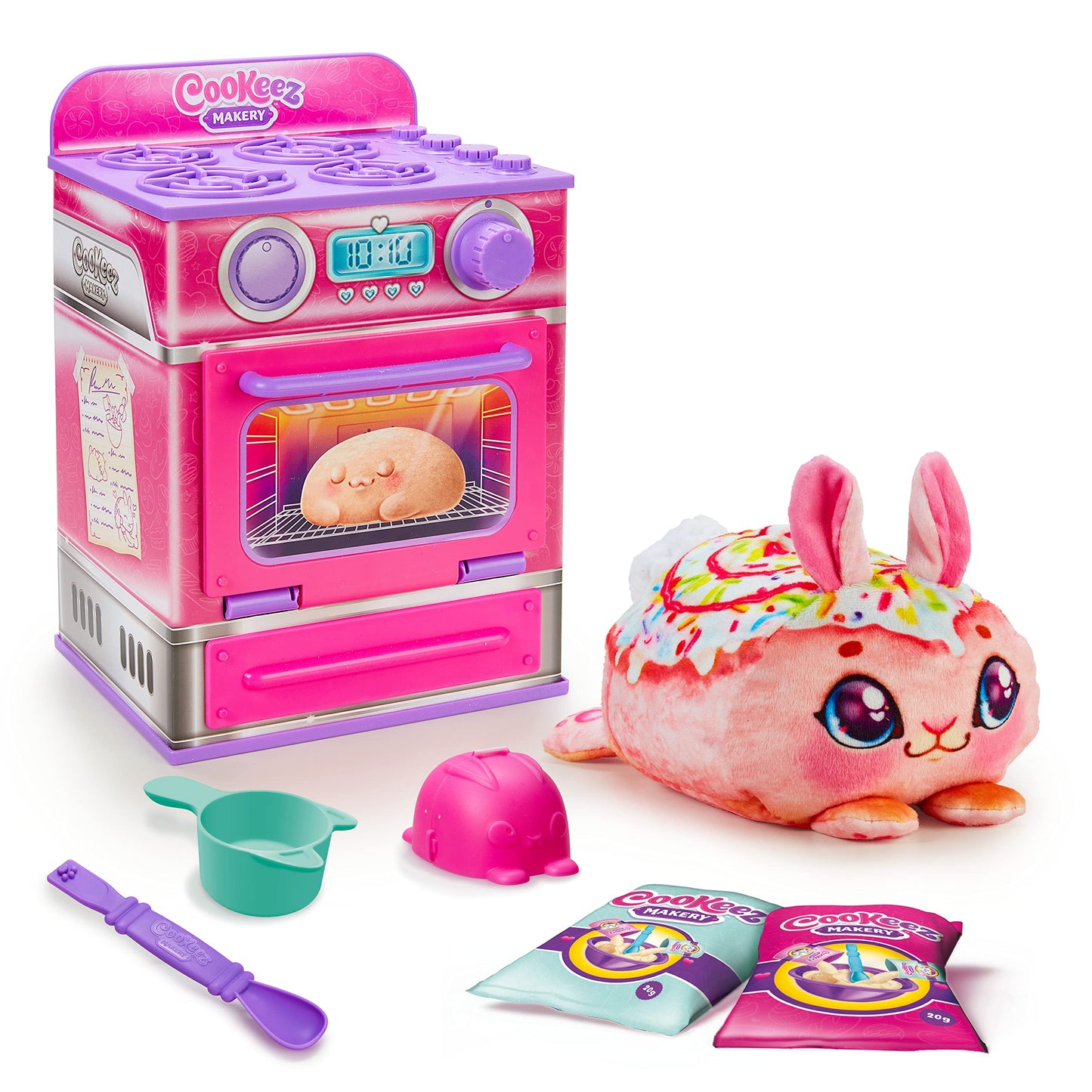 Cookeez Makery Cinnamon Treatz Oven – Interactive Bake & Reveal Plush