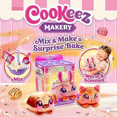 Cookeez Makery Cinnamon Treatz Oven – Interactive Bake & Reveal Plush