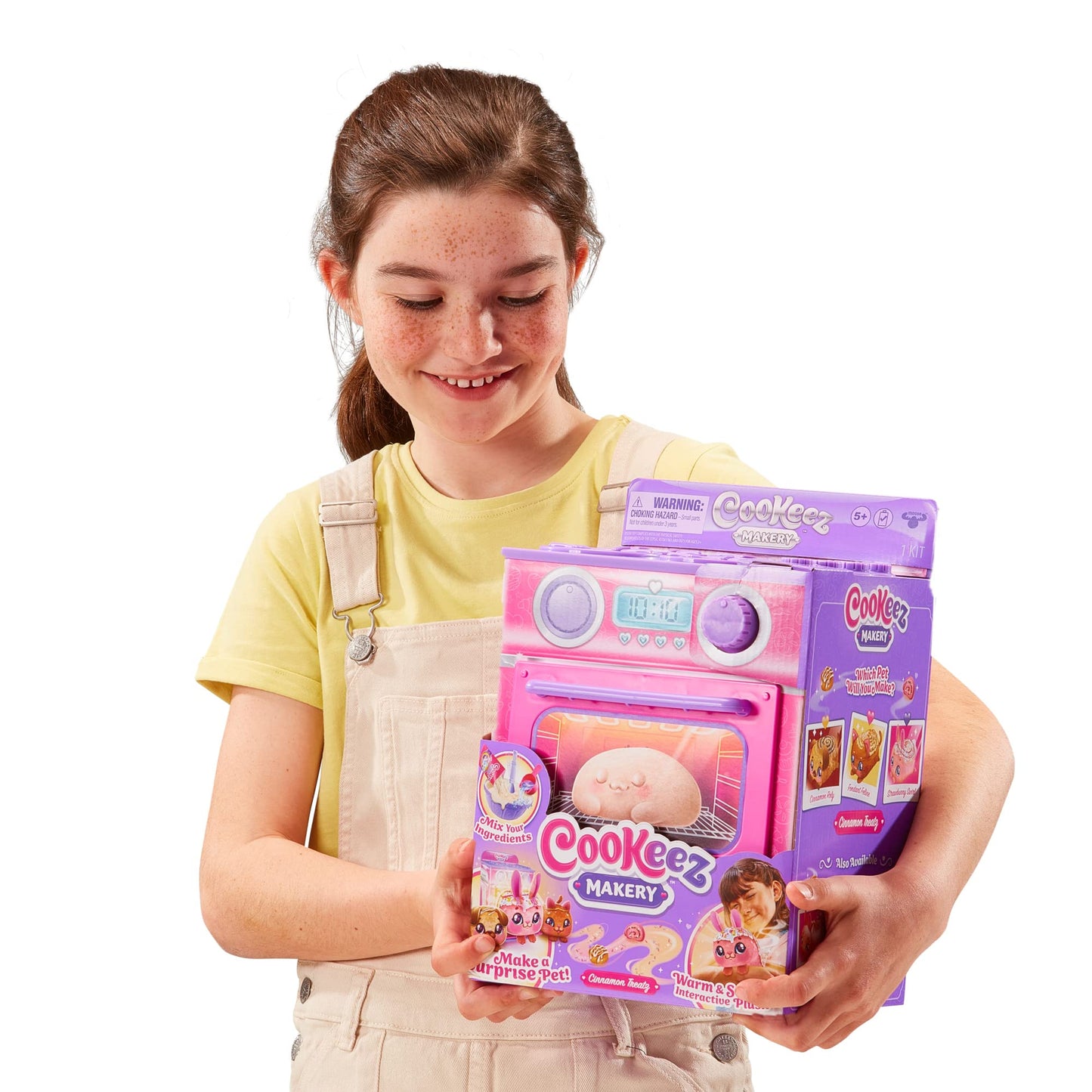 Cookeez Makery Cinnamon Treatz Oven – Interactive Bake & Reveal Plush