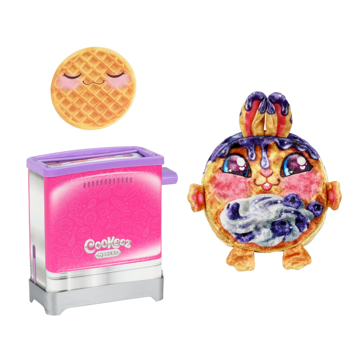 Cookeez Makery Toasty Treatz Toaster with Scented Plush – Surprise Pop-Up Plush Friend