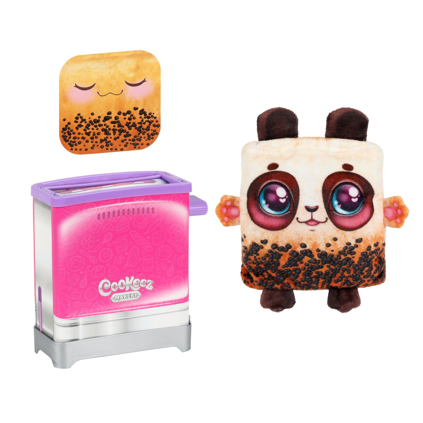 Cookeez Makery Toasty Treatz Toaster with Scented Plush – Surprise Pop-Up Plush Friend