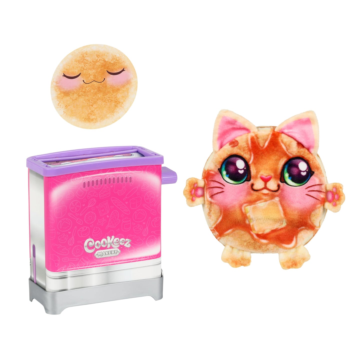 Cookeez Makery Toasty Treatz Toaster with Scented Plush – Surprise Pop-Up Plush Friend