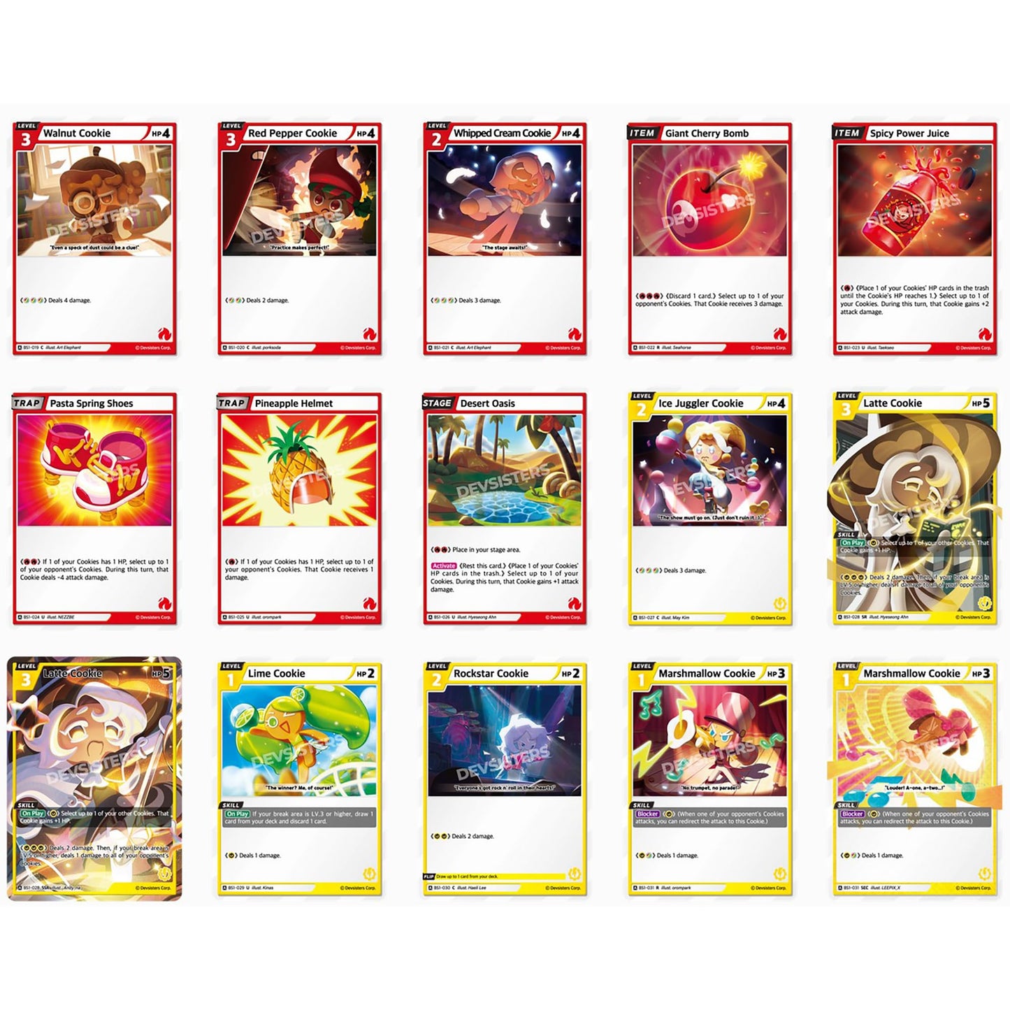 CookieRun Braverse TCG: Brave Beginning Booster Display – 28 Packs, 9 Cards Each (2-Player)