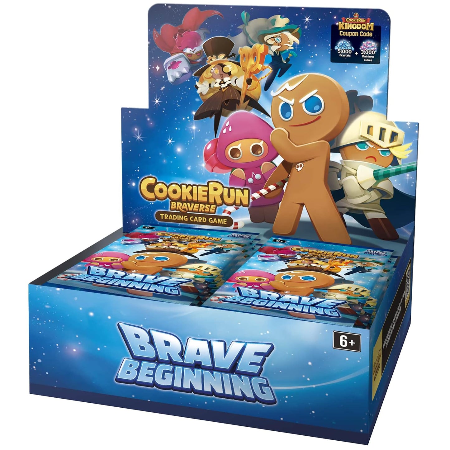 CookieRun Braverse TCG: Brave Beginning Booster Display – 28 Packs, 9 Cards Each (2-Player)