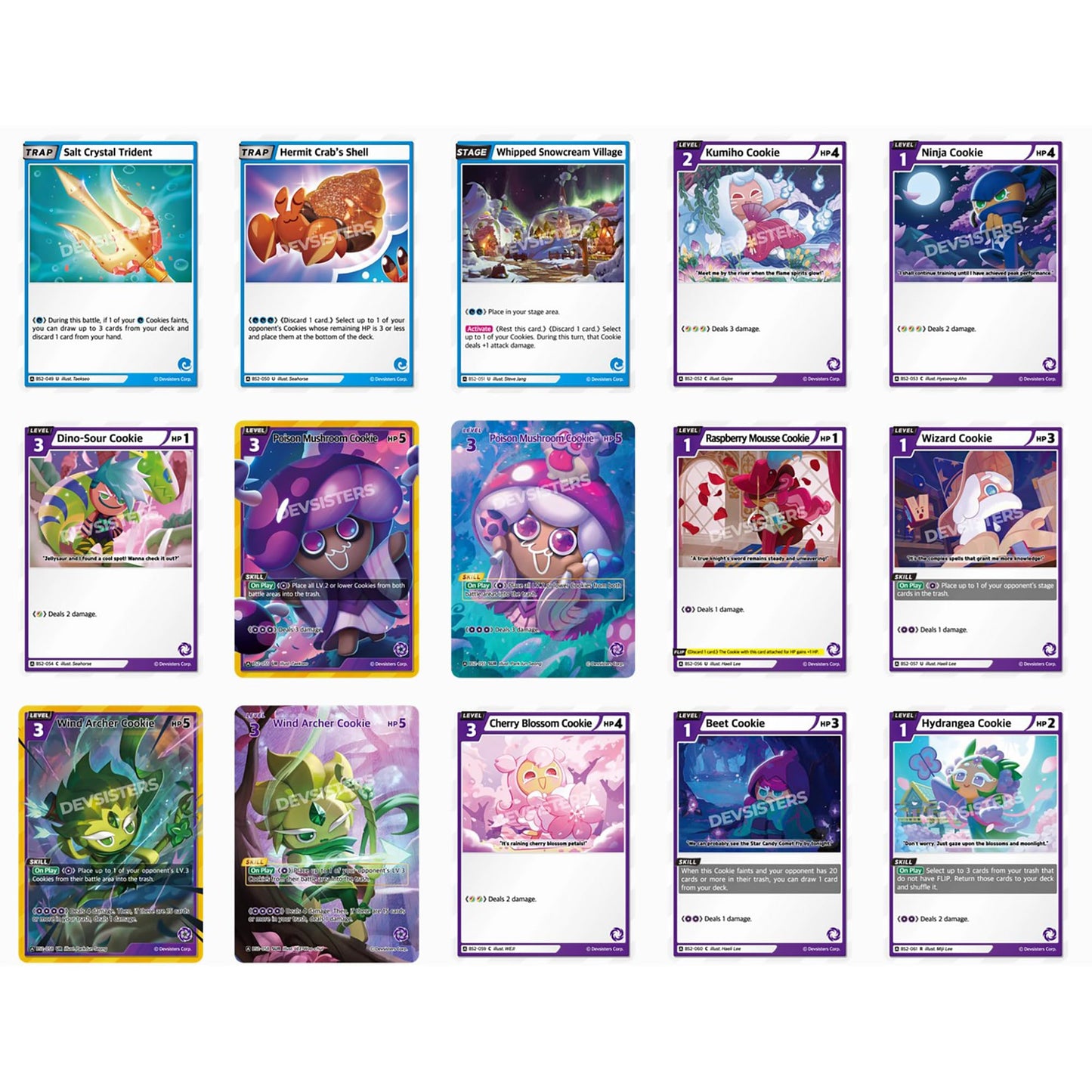 CookieRun Braverse TCG: Brave Beginning Booster Display – 28 Packs, 9 Cards Each (2-Player)
