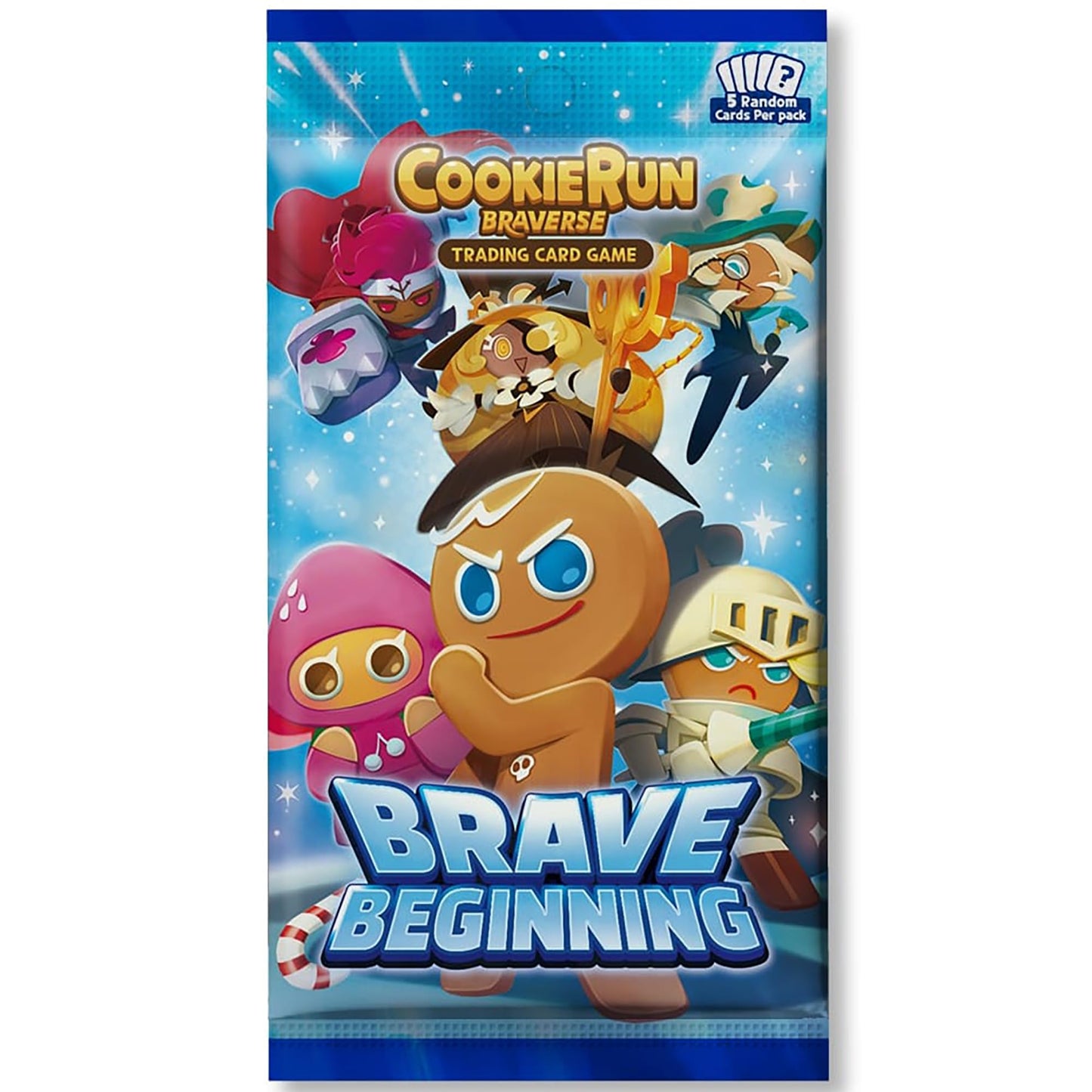 CookieRun Braverse TCG: Brave Beginning Booster Display – 28 Packs, 9 Cards Each (2-Player)