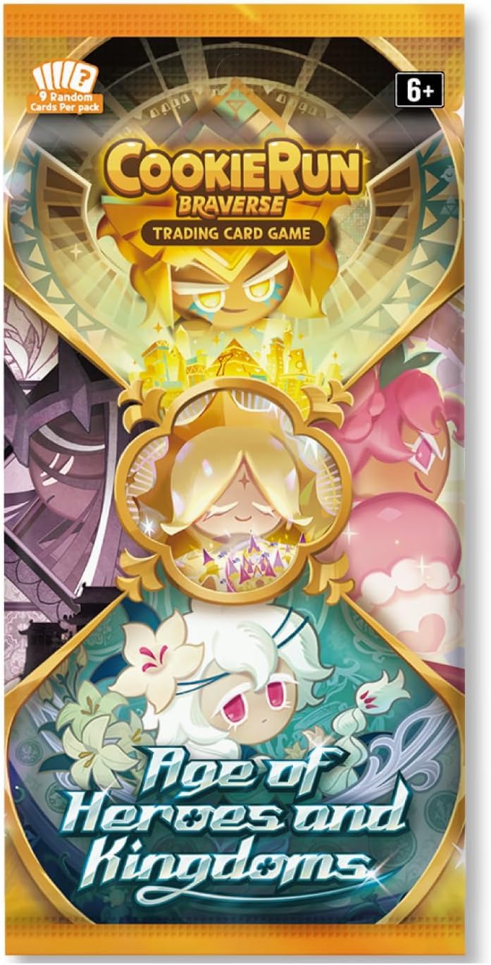 CookieRun TCG: Age of Heroes and Kingdoms Booster Set 2-4 – 2 Players | Ages 6+