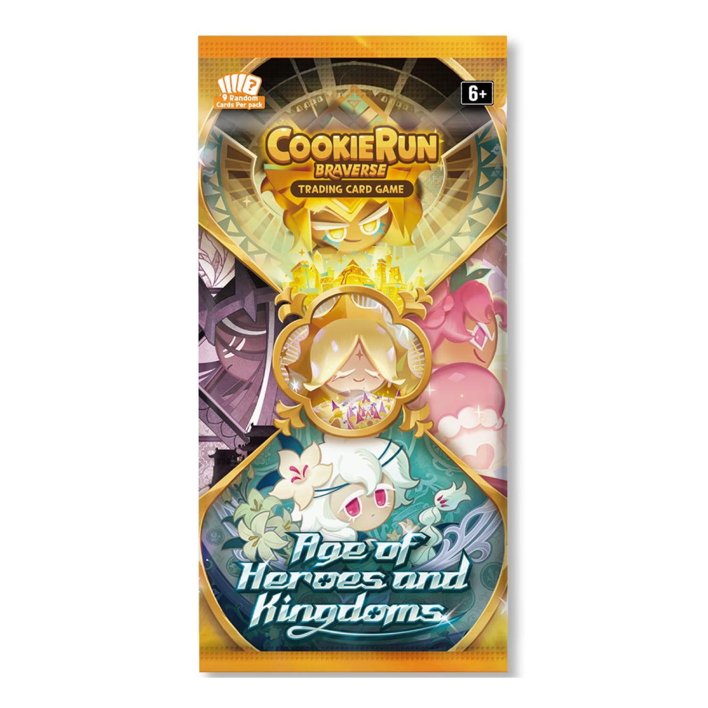 CookieRun TCG: Age of Heroes & Kingdoms Booster Display (Set 2) – 28 Packs, 2 Players, Ages 6+