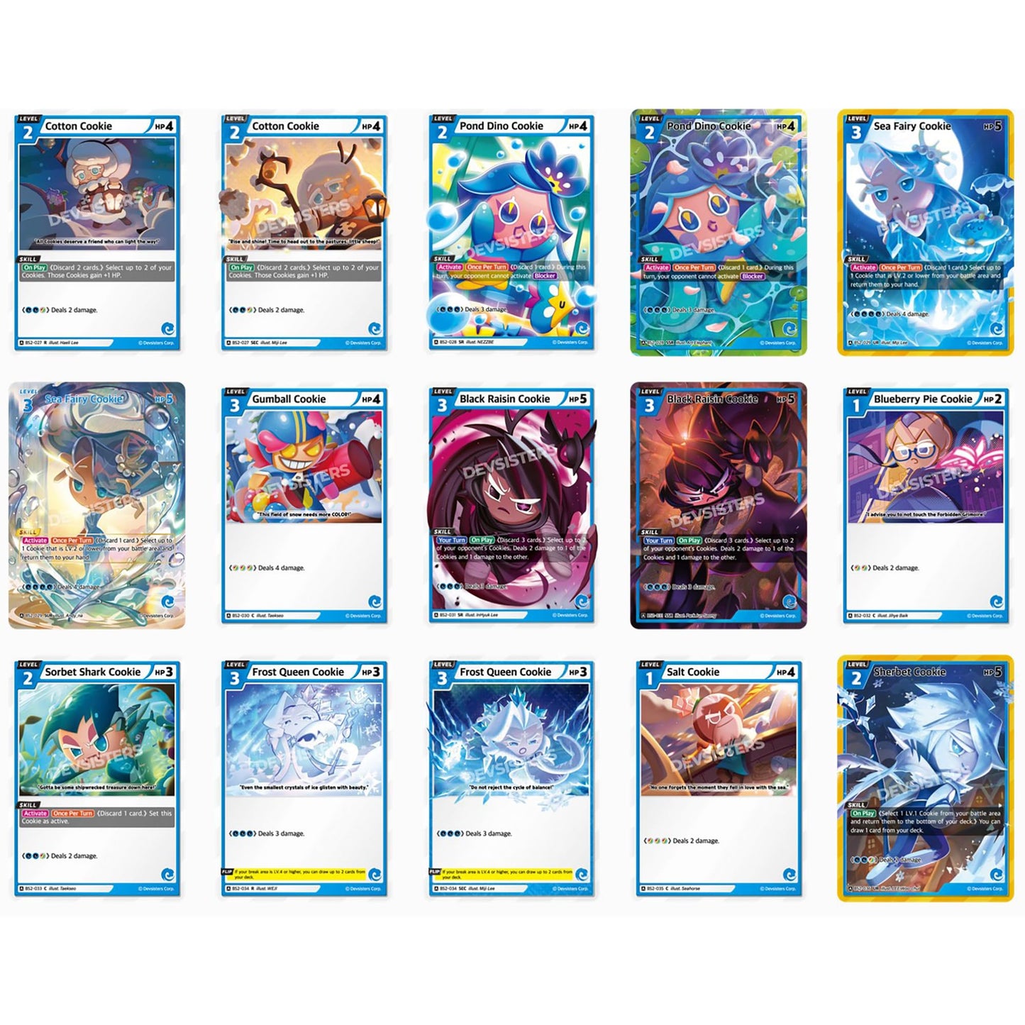 CookieRun Braverse TCG: Brave Beginning Booster Display – 28 Packs, 9 Cards Each (2-Player)