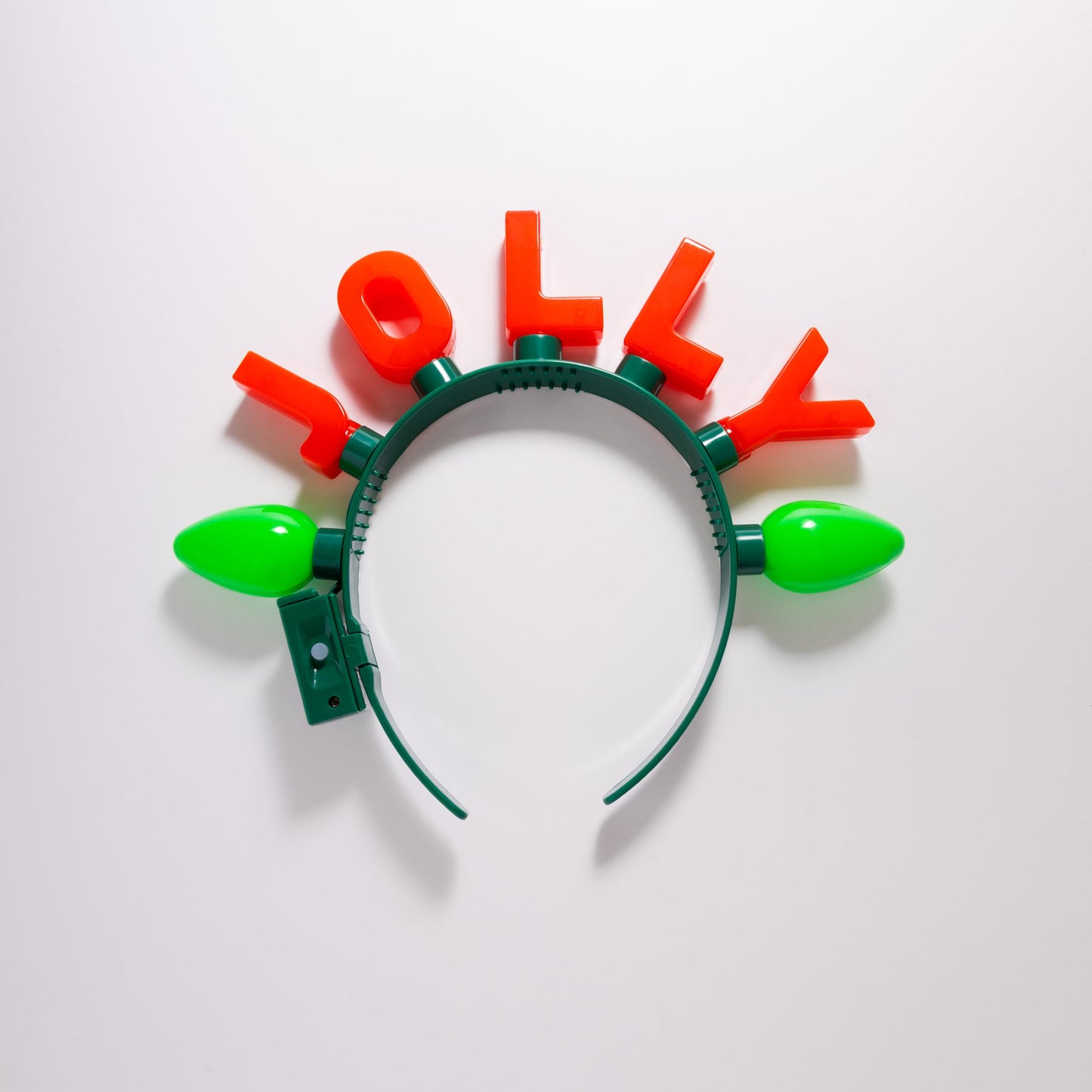 Cool Things Corp Light Up Christmas Necklace & Headband Set (4pc) – LED Holiday Accessories