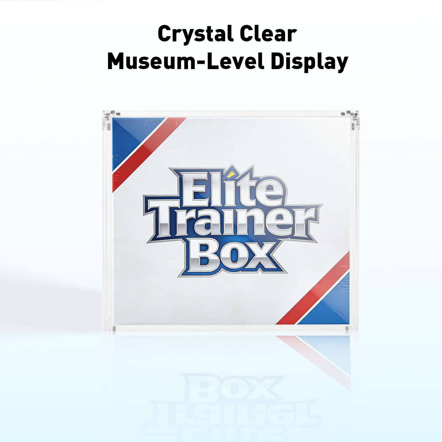 Coolbyl ETB Acrylic Case – UV Protection, Magnetic Closure, ETB Box Display