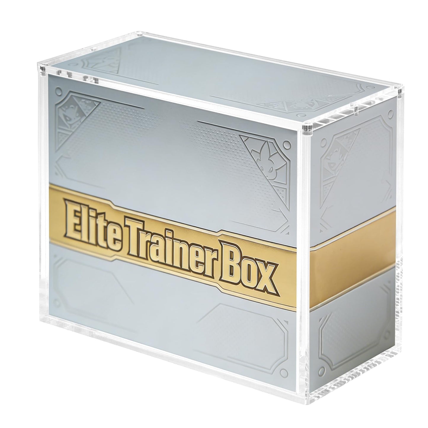 Coolbyl ETB Acrylic Case – UV Protection, Magnetic Closure, ETB Box Display