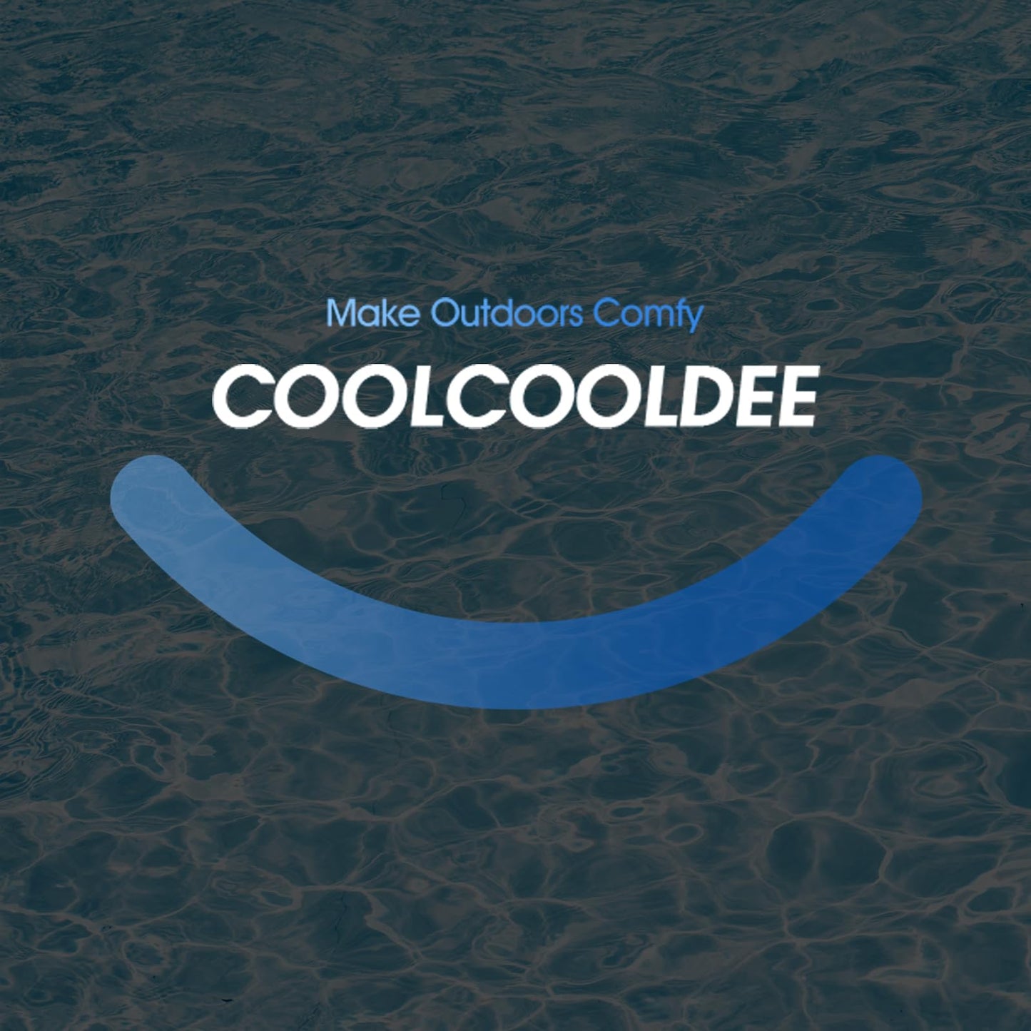 COOLCOOLDEE Inflatable Pool Float with UPF 50+ Canopy | Extra Large Lounger, Headrest & Cup Holder