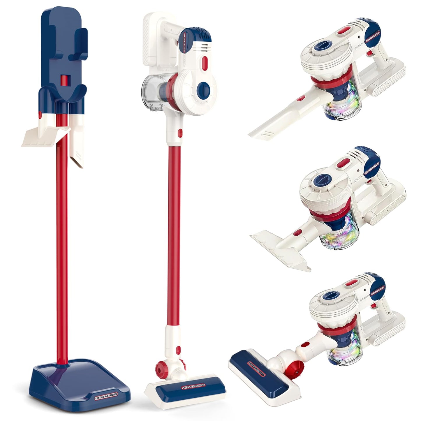 COOLFOX Kids Vacuum That Really Works – 3-in-1 Cordless Toy Vacuum