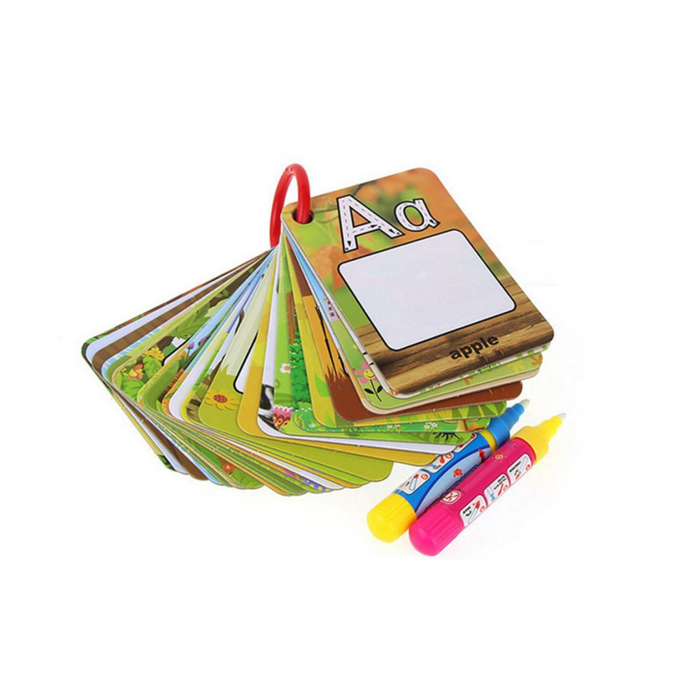 Coolplay A-Z Alphabet Water Cards for Kids | Mess-Free Travel Learning Toy