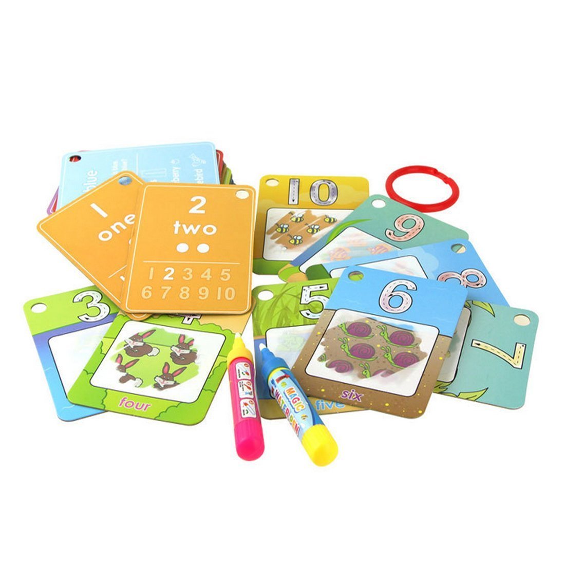 Coolplay Water Coloring Cards – Learn Shapes, Numbers & Colors