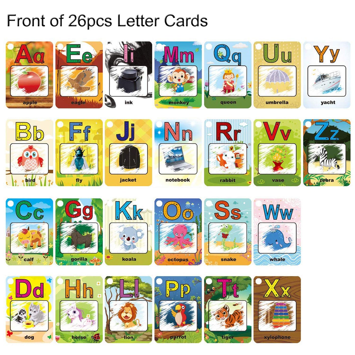 Coolplay A-Z Alphabet Water Cards for Kids | Mess-Free Travel Learning Toy