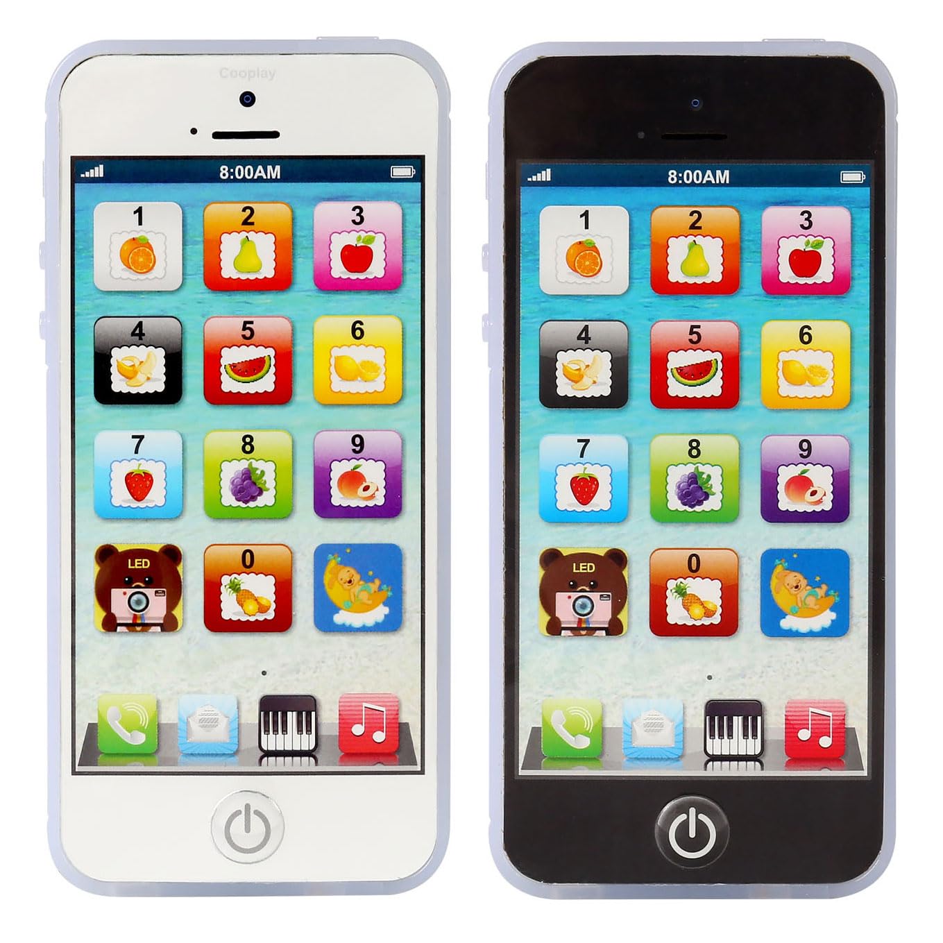 Cooplay 1X Child Phone Toy – Educational Music & Learning Modes