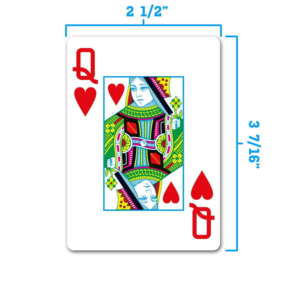 Copag 1546 Design 100% Plastic Playing Cards – Poker Size, Jumbo Index, Green/Burgundy (6 Sets)