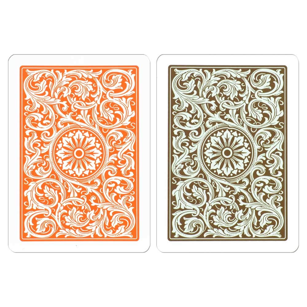 Copag 1546 Design 100% Plastic Playing Cards – Double Deck Set, Poker Size Jumbo Index