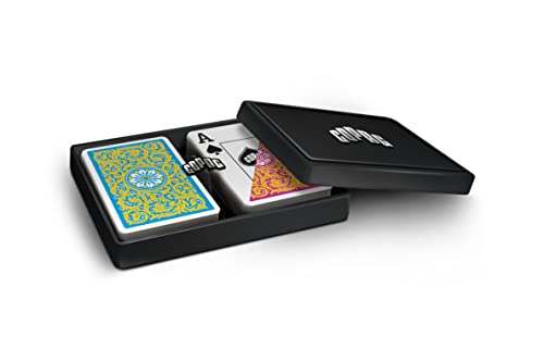 Copag 1546 Neoteric Design – 100% Plastic Playing Cards, Double Deck, Poker Size