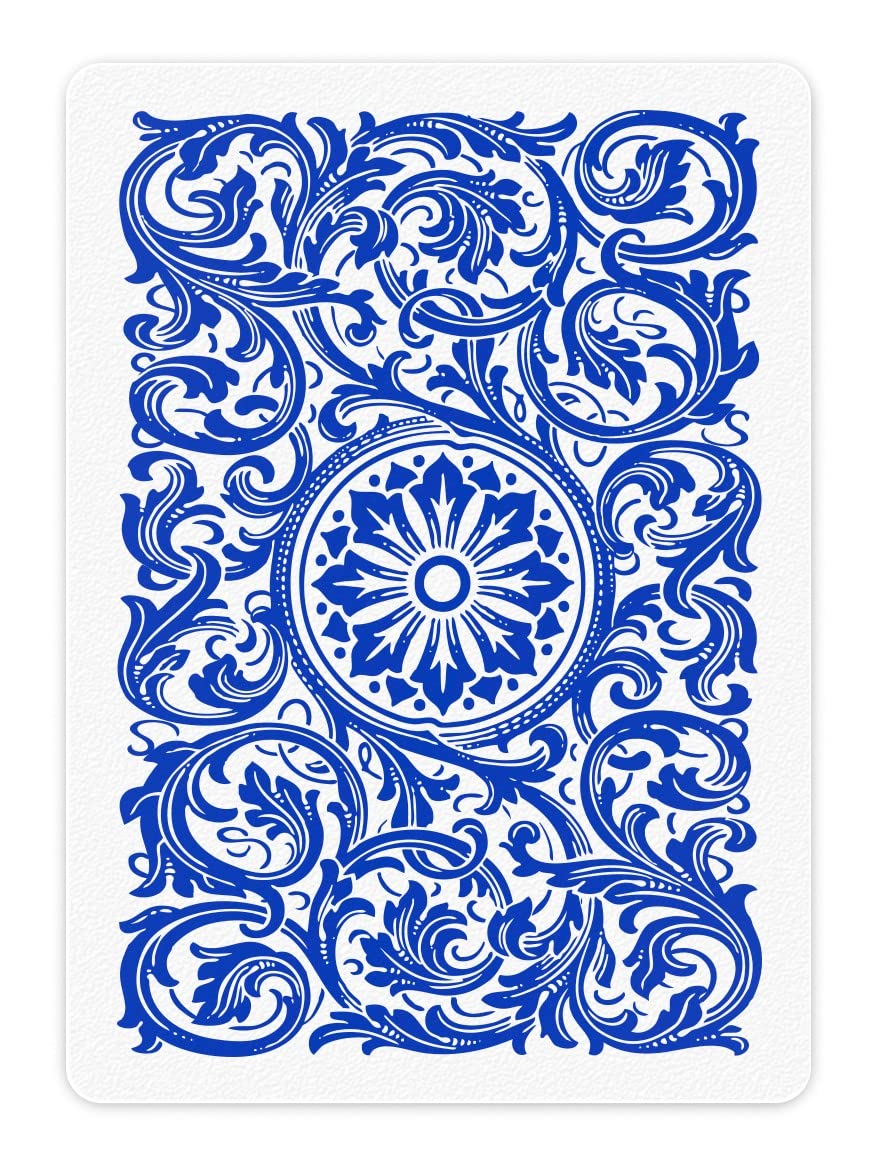 Copag Elite 100% Plastic Playing Cards – Poker Size, Jumbo Index, Blue
