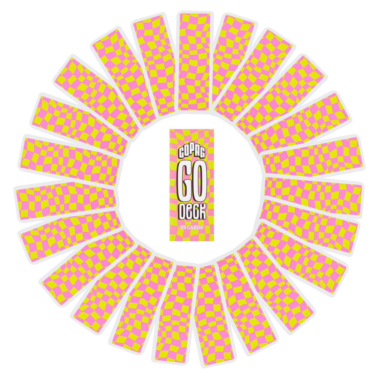 Copag Go Deck: 100% Plastic Travel Playing Cards, Regular Index Chess