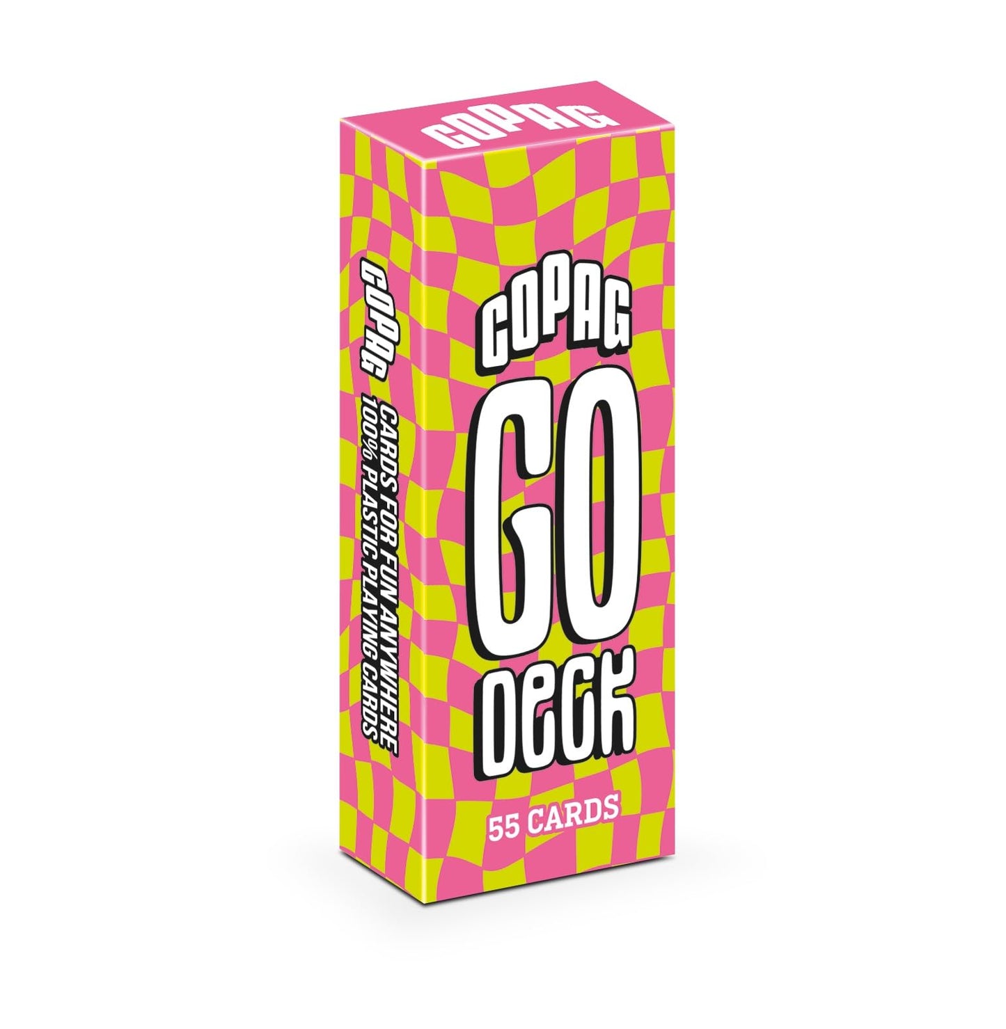 Copag Go Deck: 100% Plastic Travel Playing Cards, Regular Index Chess
