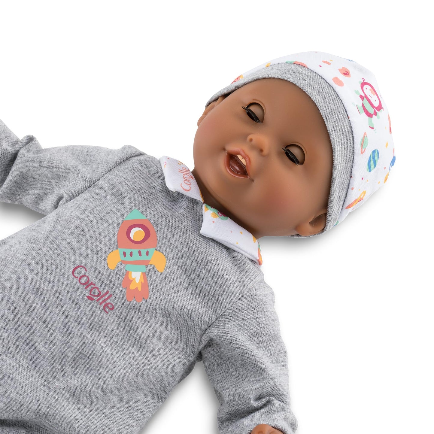 Corolle Bebe Calin Marius - 12-Inch Vanilla-Scented Baby Doll with Sleeping Eyes for Ages 18 Months+