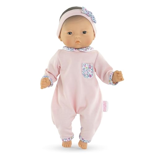 Corolle Bébé Calin Mila 12-Inch Soft Doll with Vanilla Scent – Sleeping Eyes