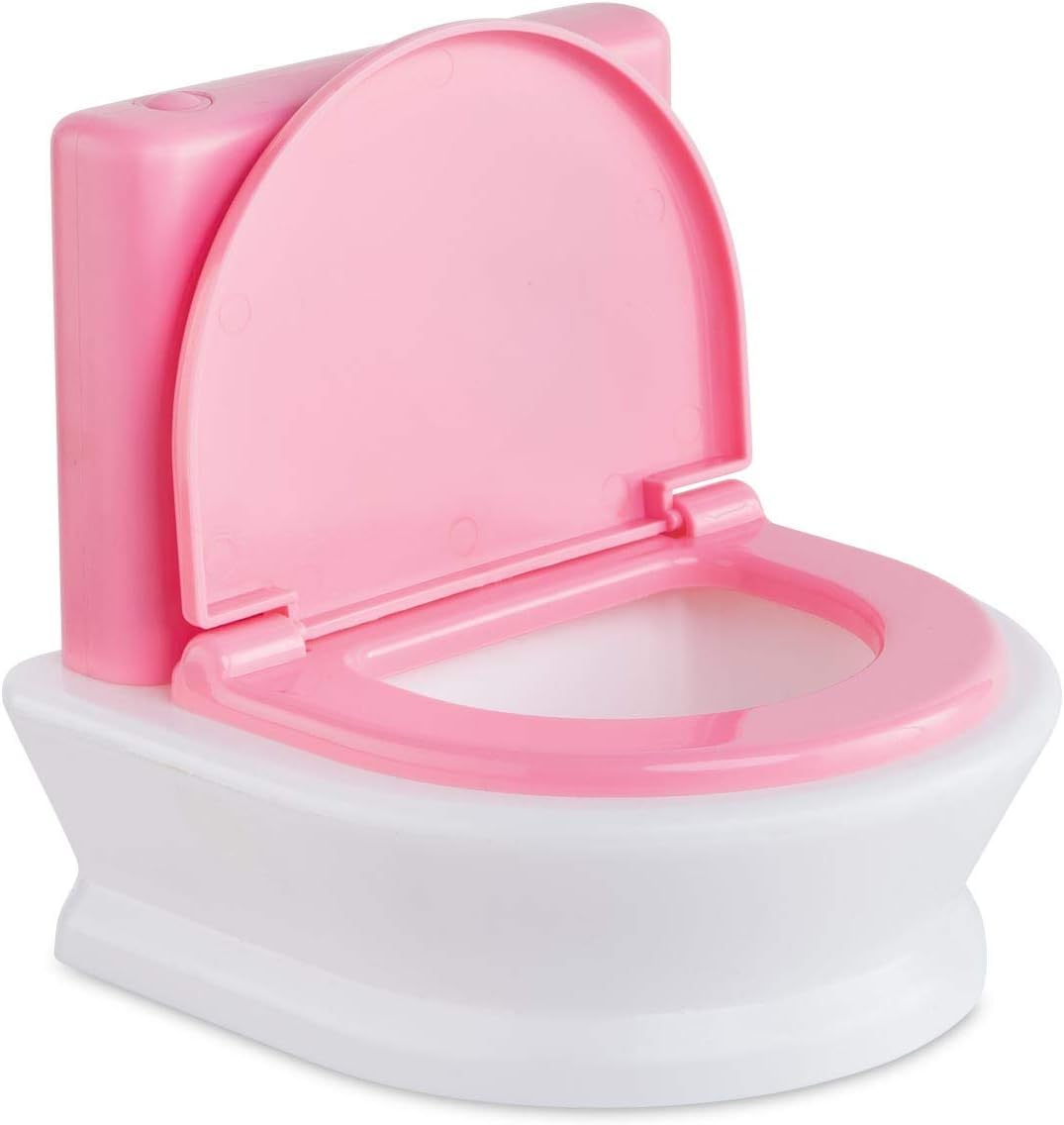 Corolle Realistic Potty Training Doll with Flushing Toilet Sound | Educational Toy for Toddlers