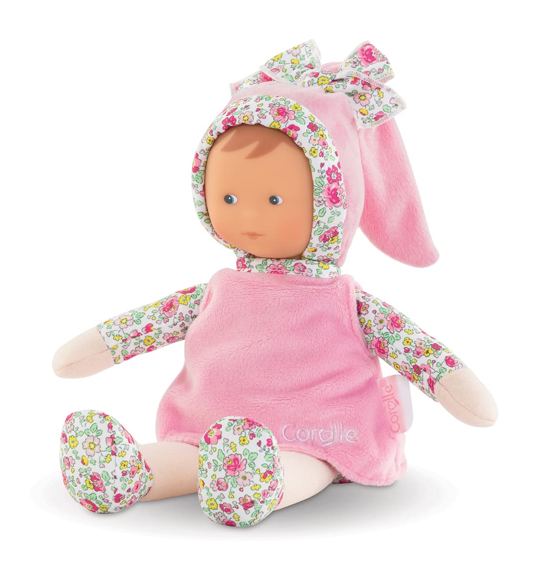 Corolle Miss Pink Blossom Garden Soft-Body Baby Doll – 9.5 Inch