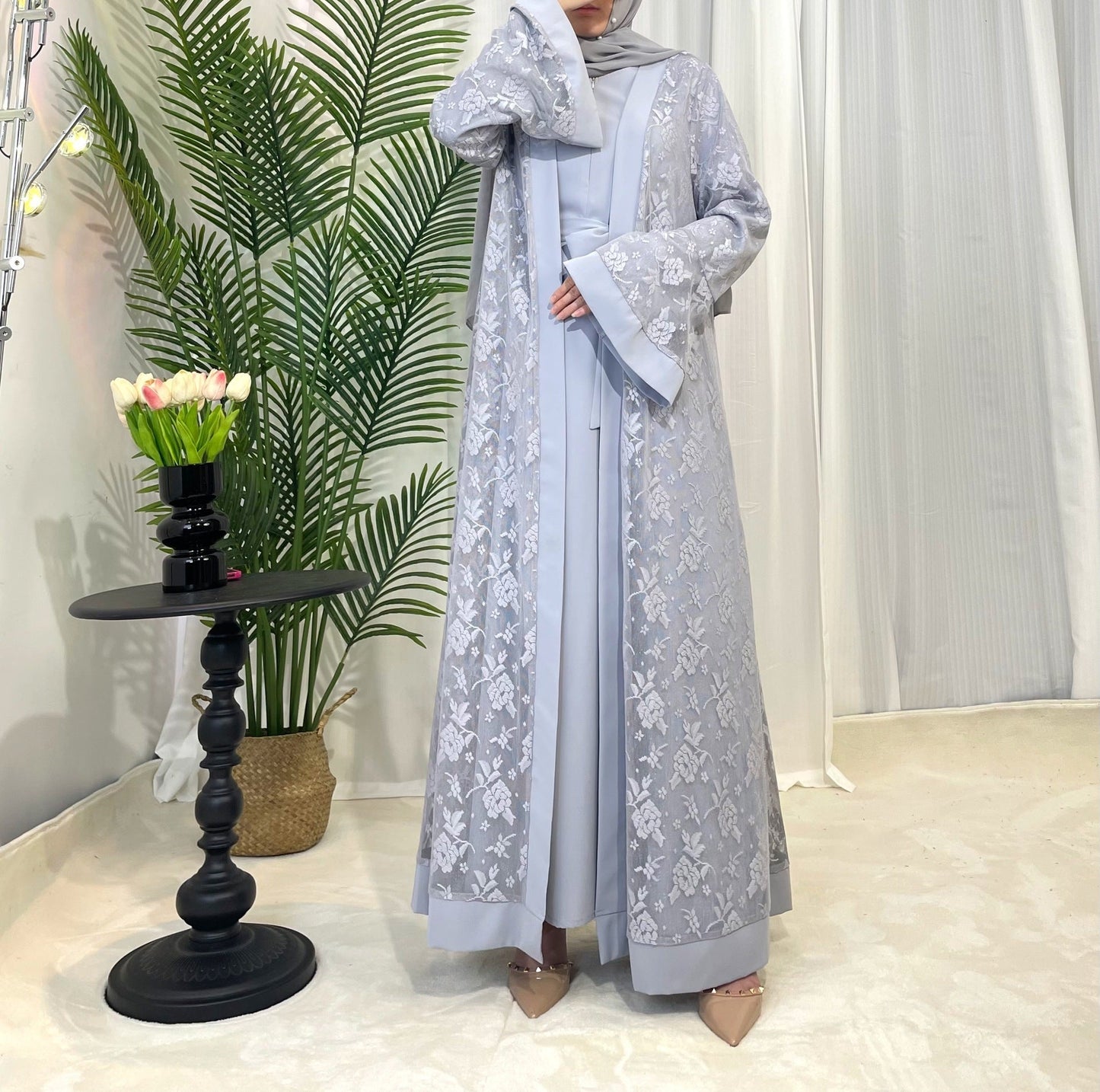 Bell Sleeve Abaya - Professional Elegance