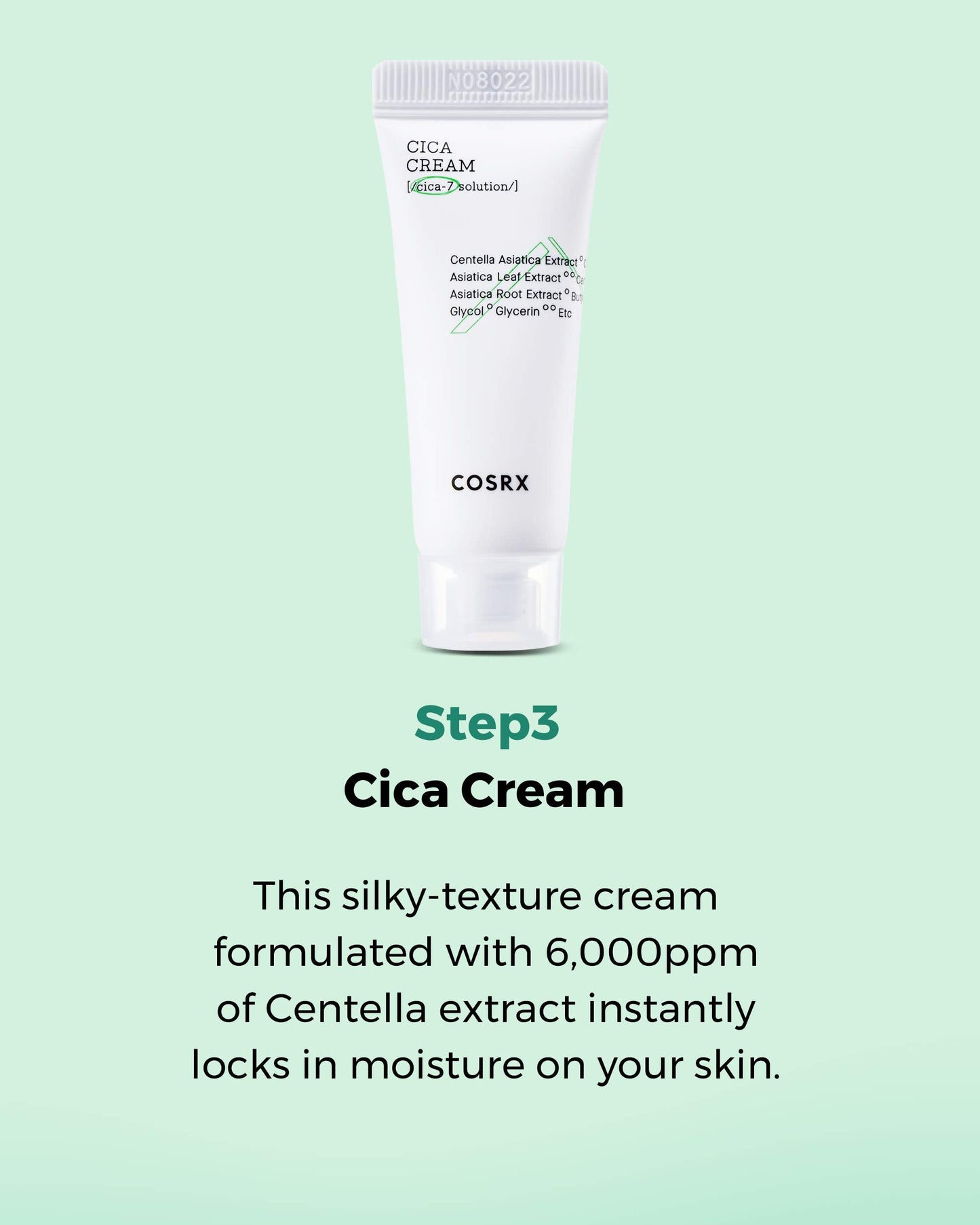 COSRX CICA Relief Kit — Toner, Serum & Cream for Sensitive Skin | Travel Size Gift Set