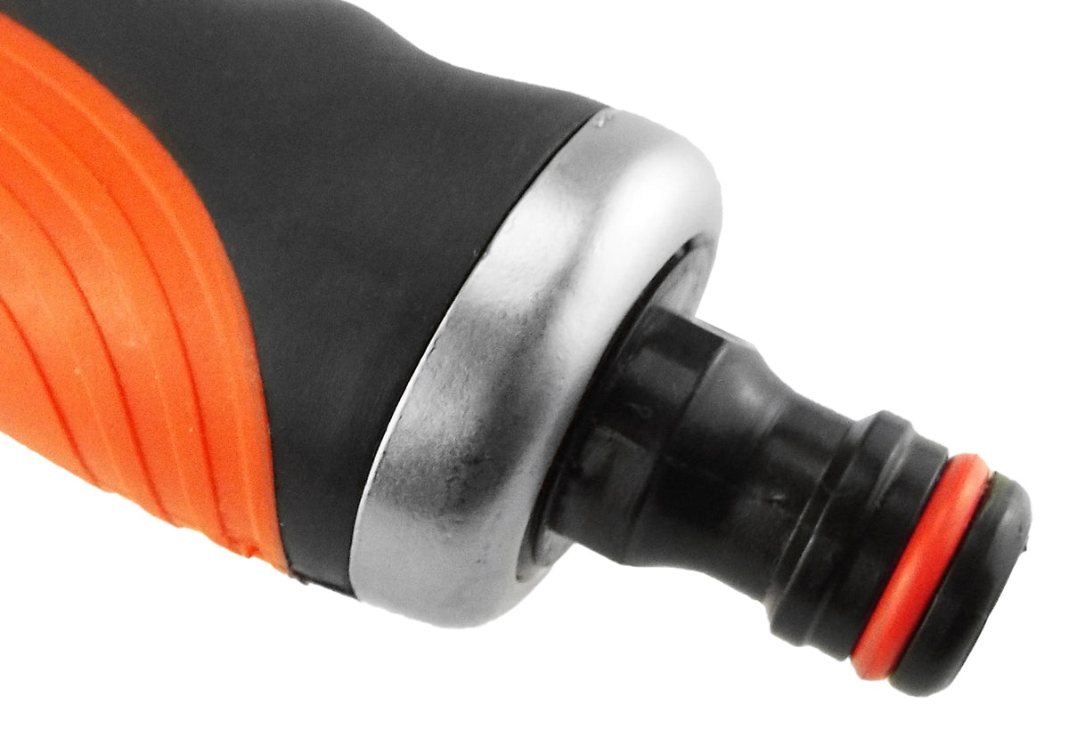 Hose Gun Water Sprayer 8-Pattern Multi-Function, Cost Wise Black/Orange
