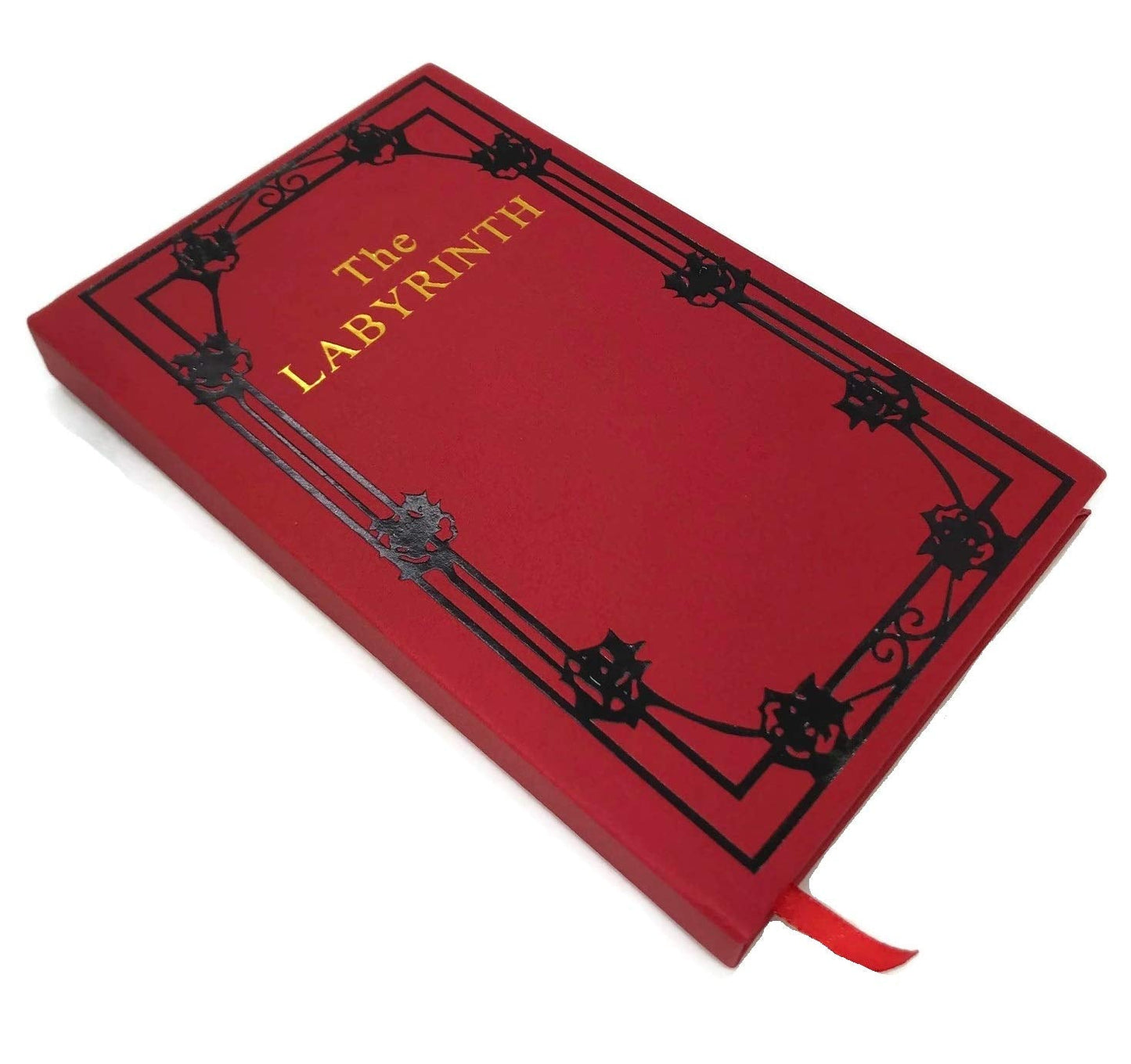 Costumebase The Labyrinth Sarah's Red Book Replica – 228-Page PVC-Free Screen-Accurate Prop