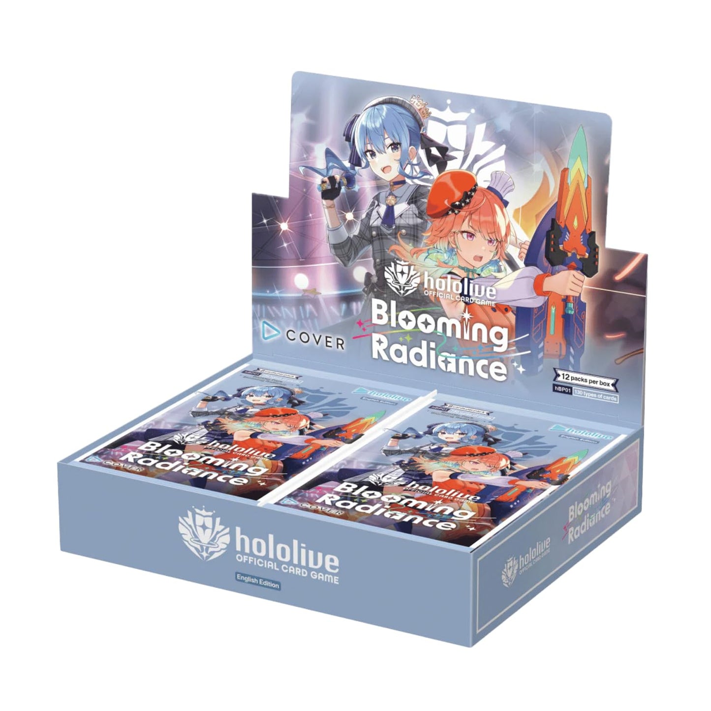 Cover Corporation Hololive Official Card Game: Blooming Radiance Booster Box — 12 Packs