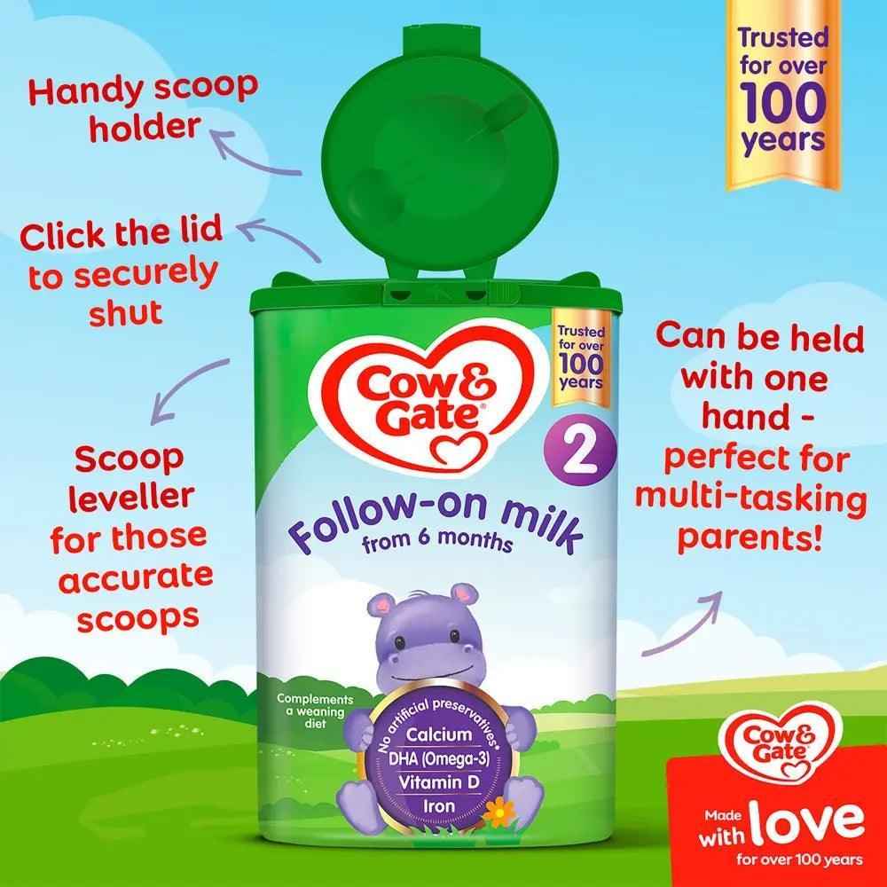Cow and Gate Follow-On Milk from 6 Months 800g