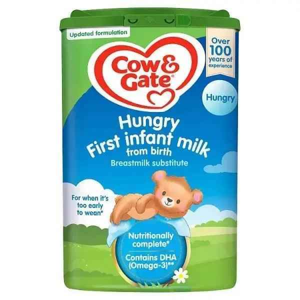 Cow and Gate Hungry First Infant Milk from Birth 800g