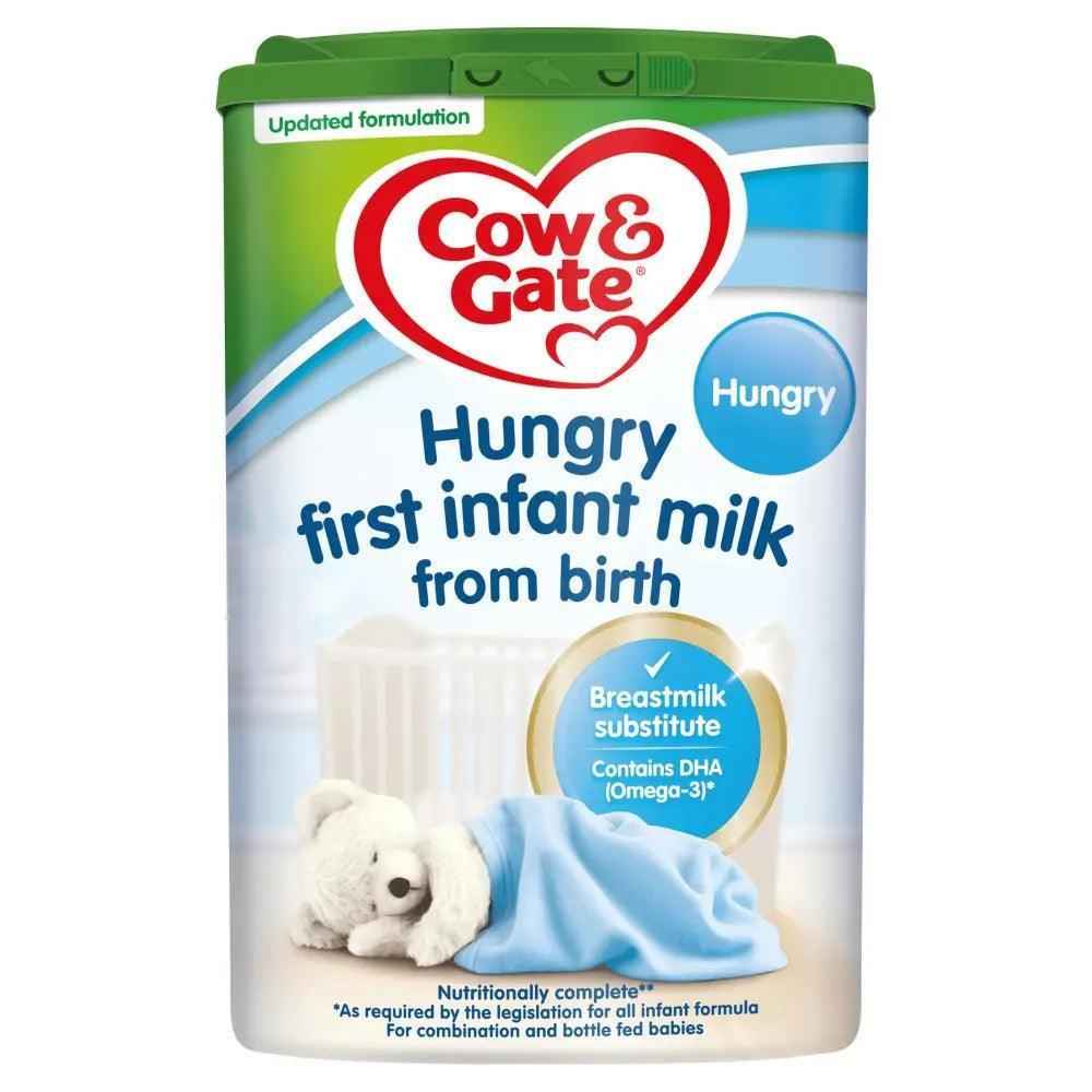 Cow and Gate Hungry First Infant Milk from Birth 800g