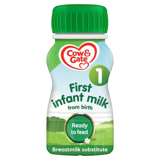 Cow & Gate 1 First Infant Milk from Birth 200ml (Case of 12)