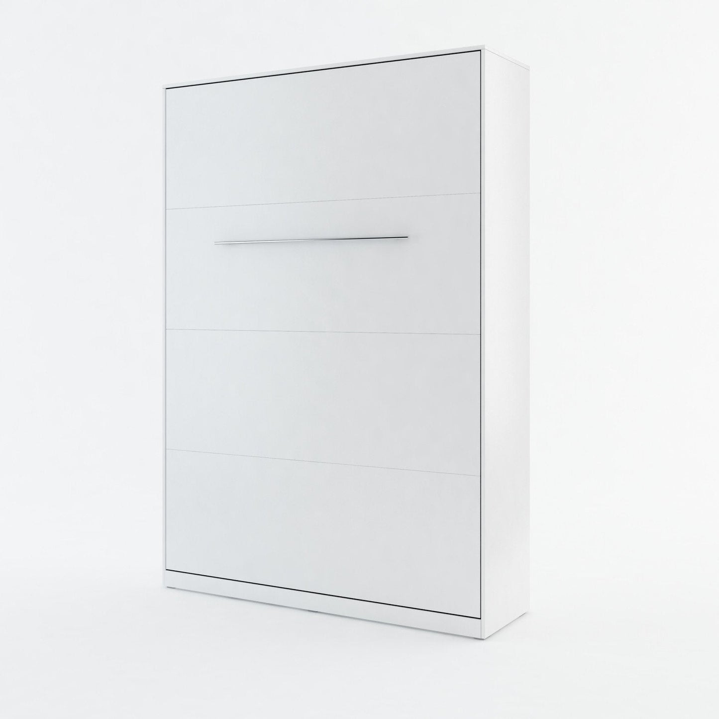 Vertical Folding Wall Bed – Double 140cm | Space Saving Pull Down Bed with Spring-Assisted Mechanism & Safety Lock