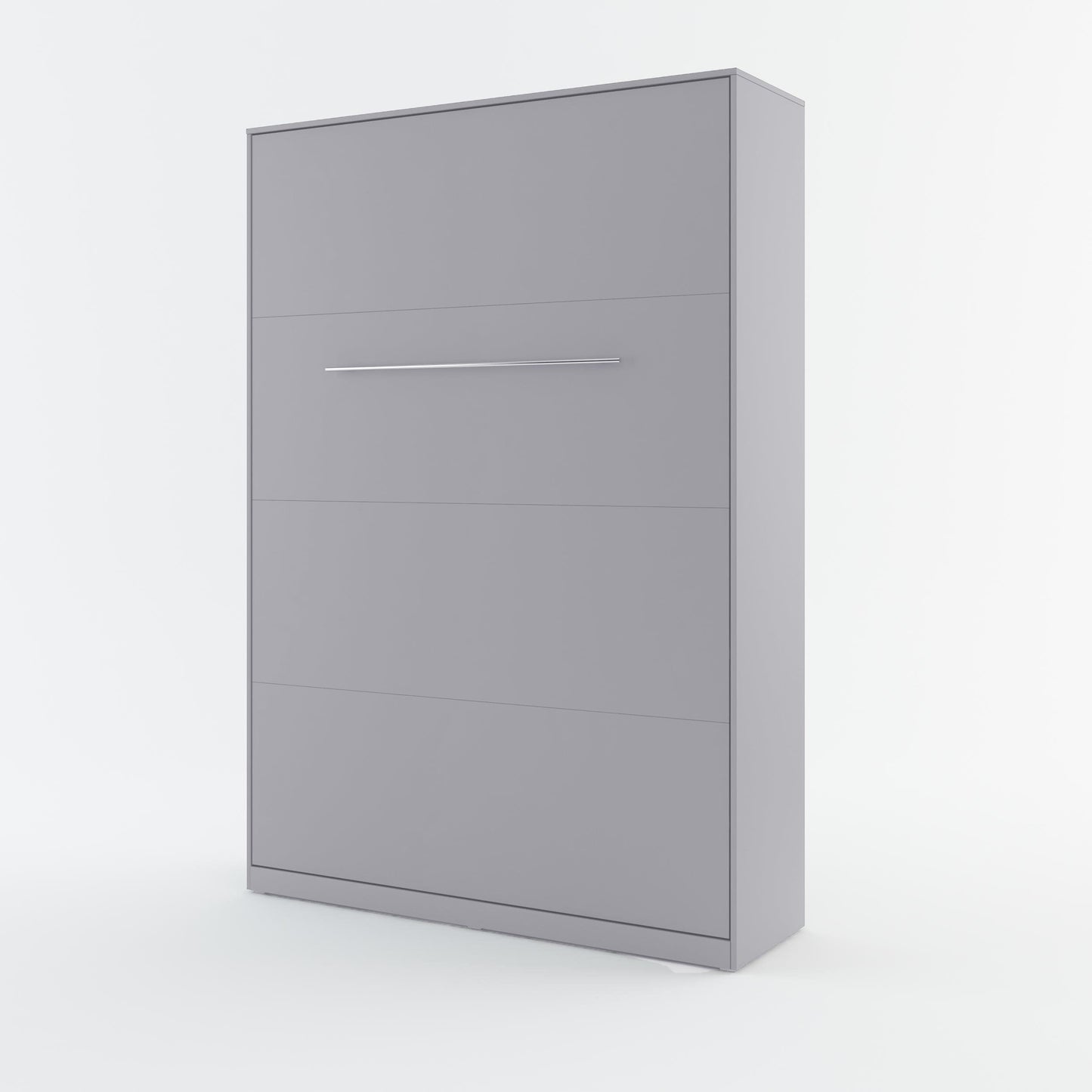 Vertical Folding Wall Bed – Double 140cm | Space Saving Pull Down Bed with Spring-Assisted Mechanism & Safety Lock