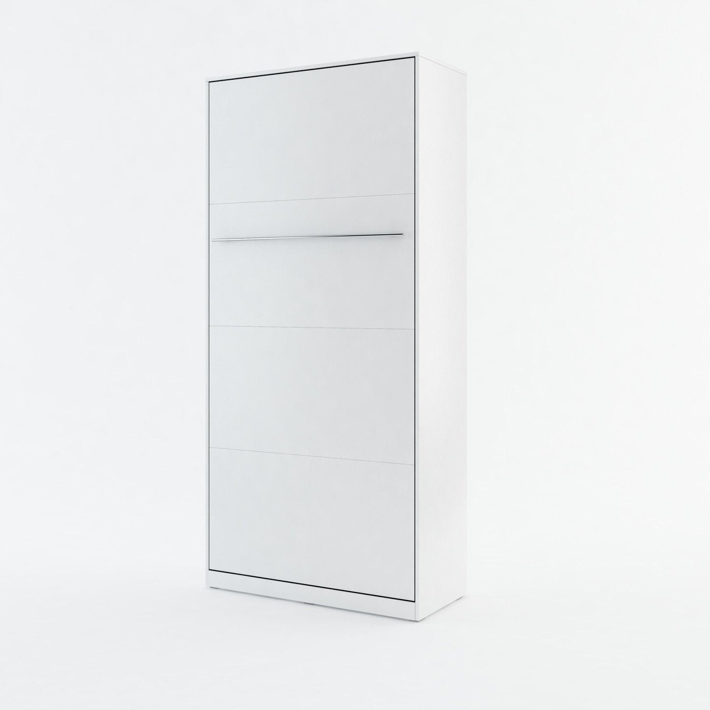 Vertical Folding Wall Bed – Single 90cm | Space Saving Pull Down Bed with Spring-Assisted Mechanism & Safety Lock