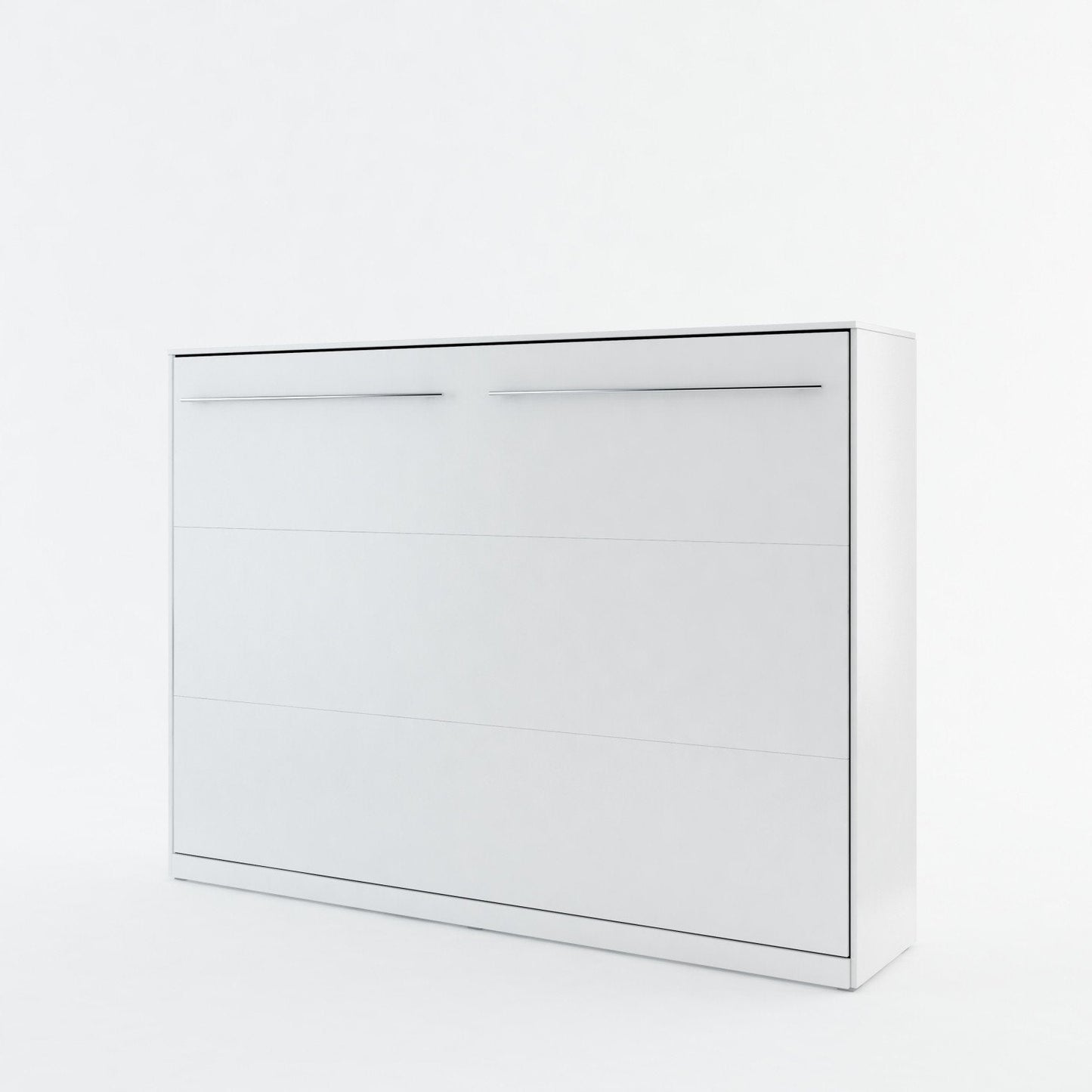 Horizontal Folding Wall Bed – Double 140cm | Space Saving Pull Down Bed with Spring-Assisted Mechanism & Safety Lock