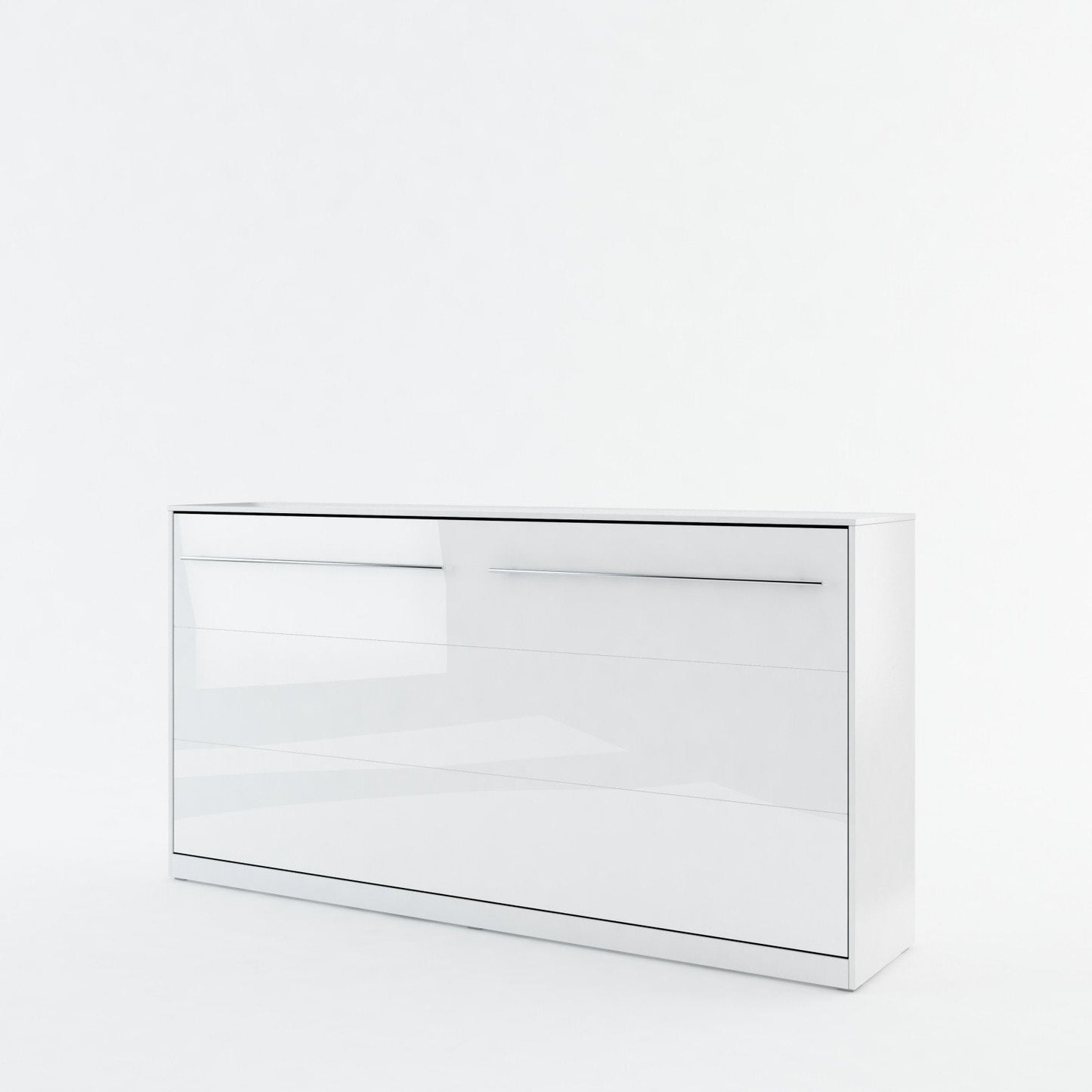 Horizontal Folding Wall Bed – Single 90cm | Space Saving Pull Down Bed with Spring-Assisted Mechanism & Safety Lock
