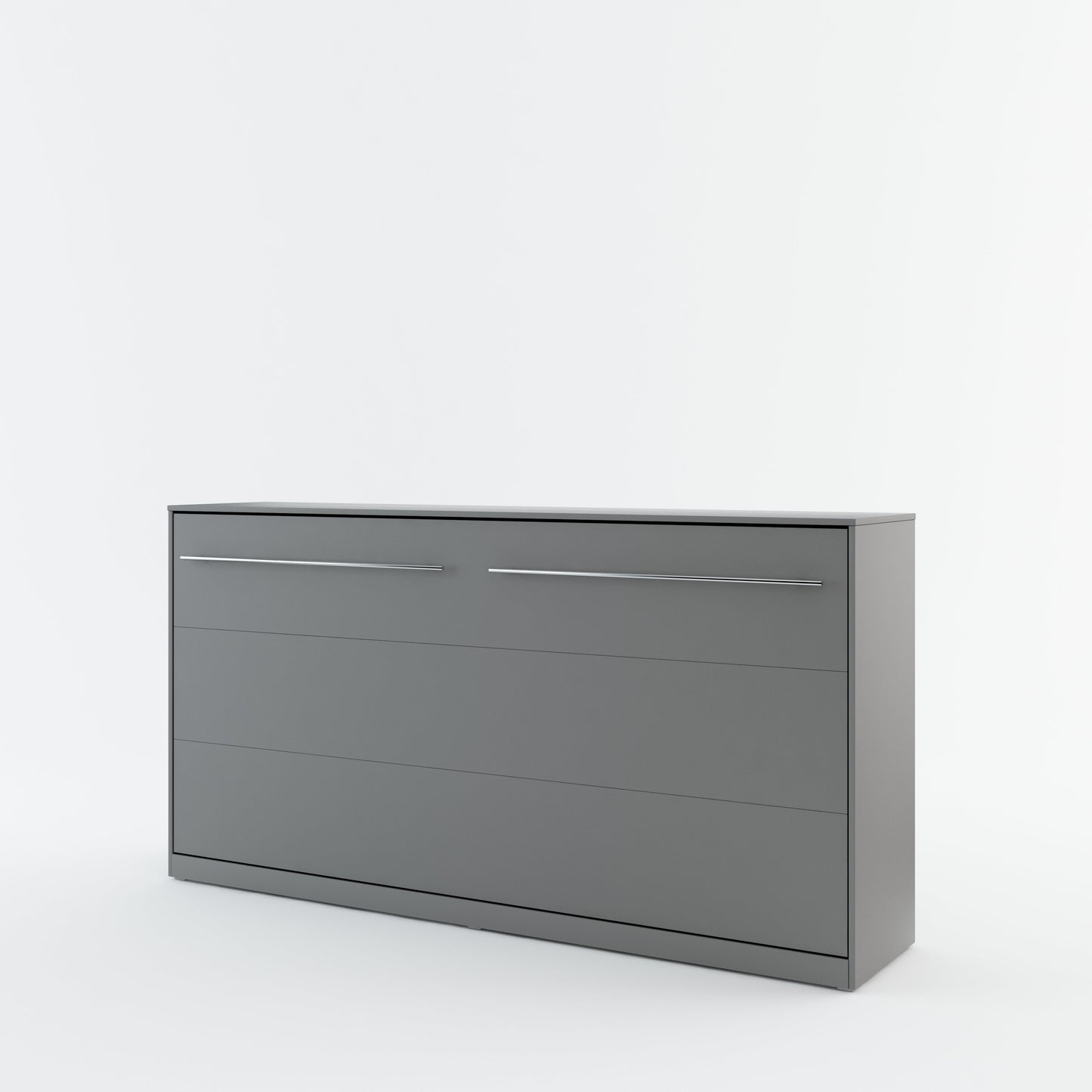 Horizontal Folding Wall Bed – Single 90cm | Space Saving Pull Down Bed with Spring-Assisted Mechanism & Safety Lock